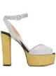 Image 1 of Giuseppe Zanotti glitter platform sandals
