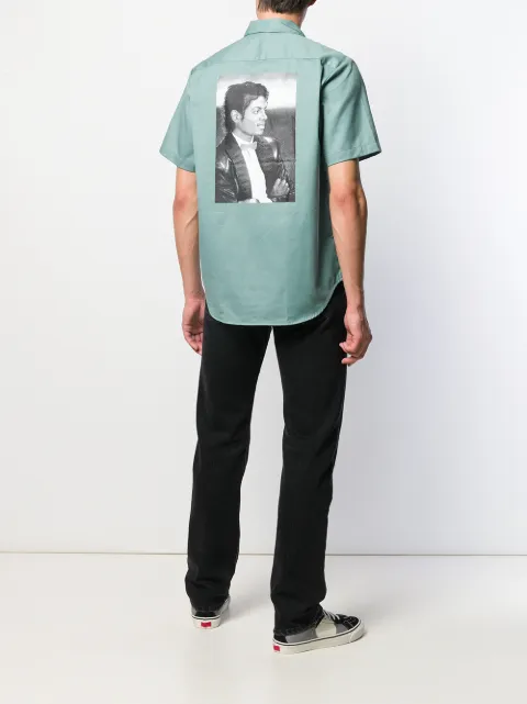 Supreme michael jackson work shirt cheap