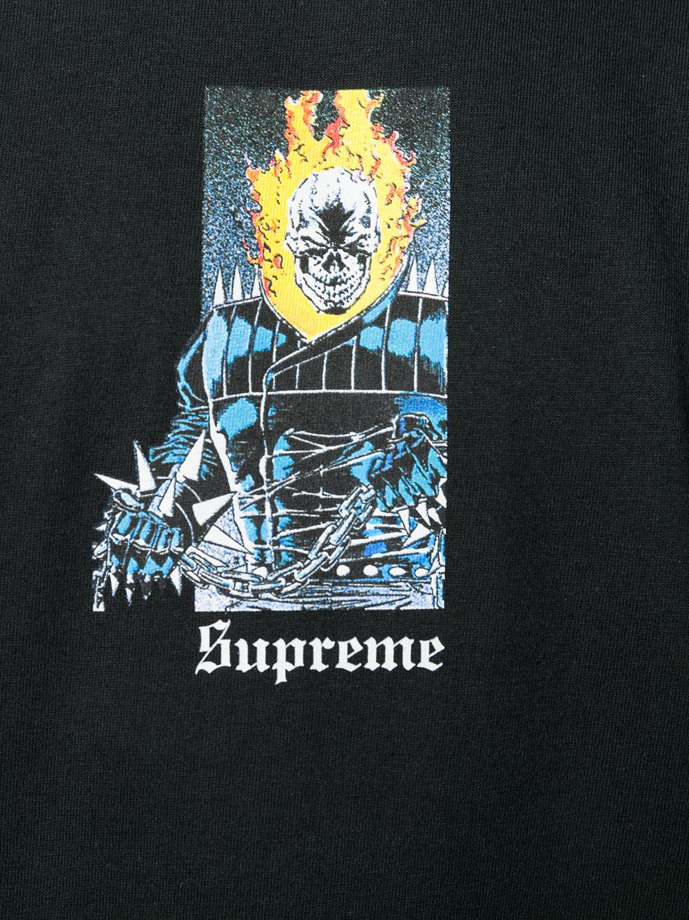 Supreme ghost outlet rider tee black