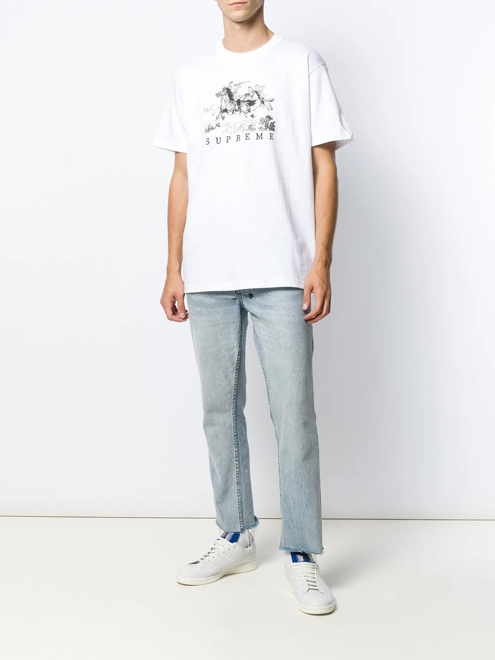 фото Supreme футболка с логотипом