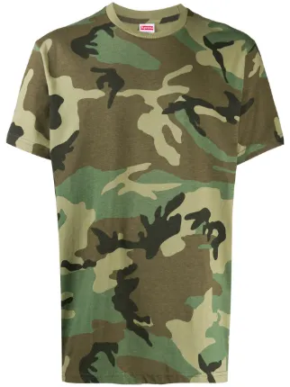 Supreme Headline Camouflage T-shirt - Farfetch