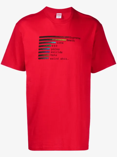 Supreme Chart T-shirt