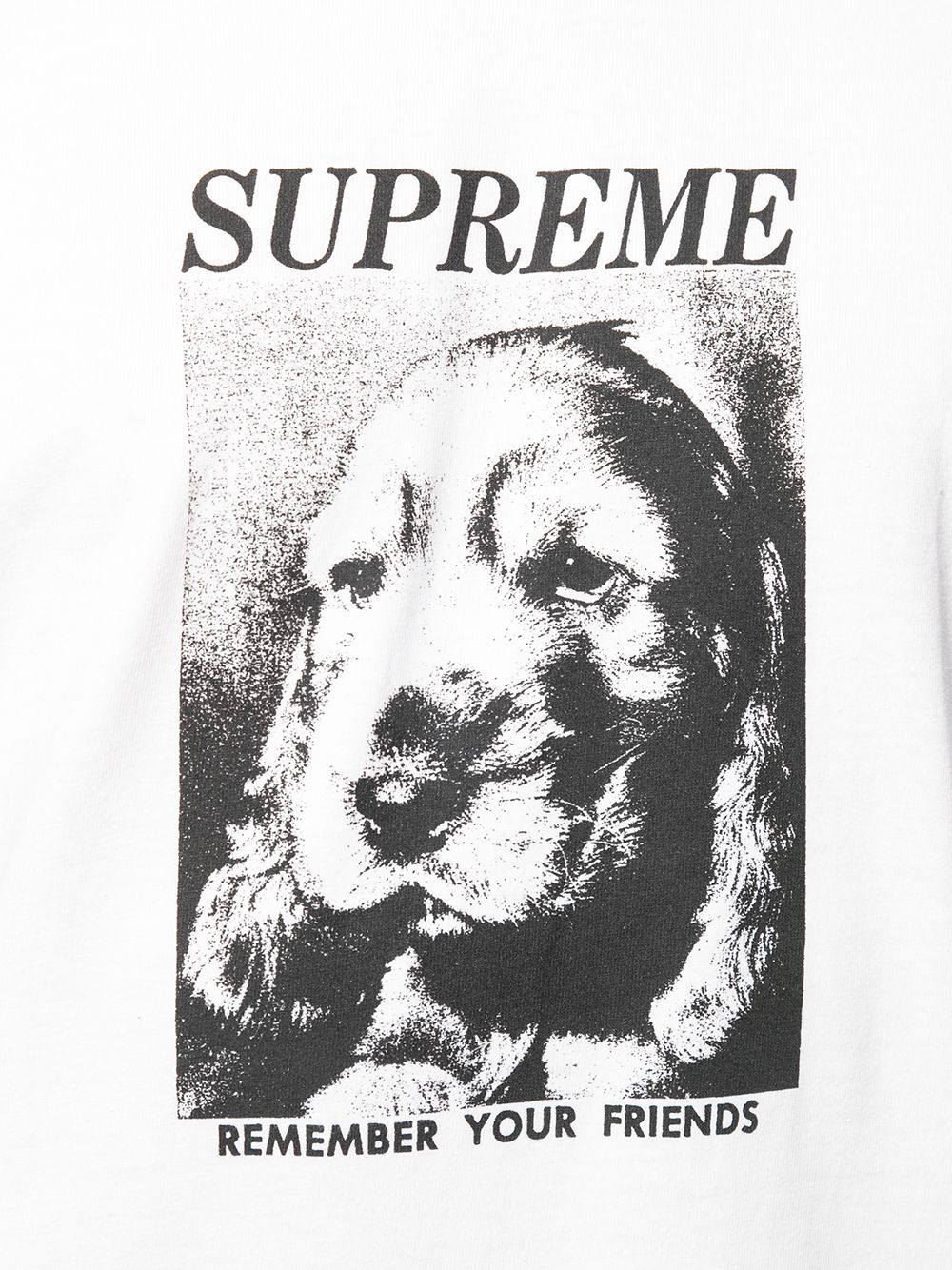 supreme remember your friends t shirt