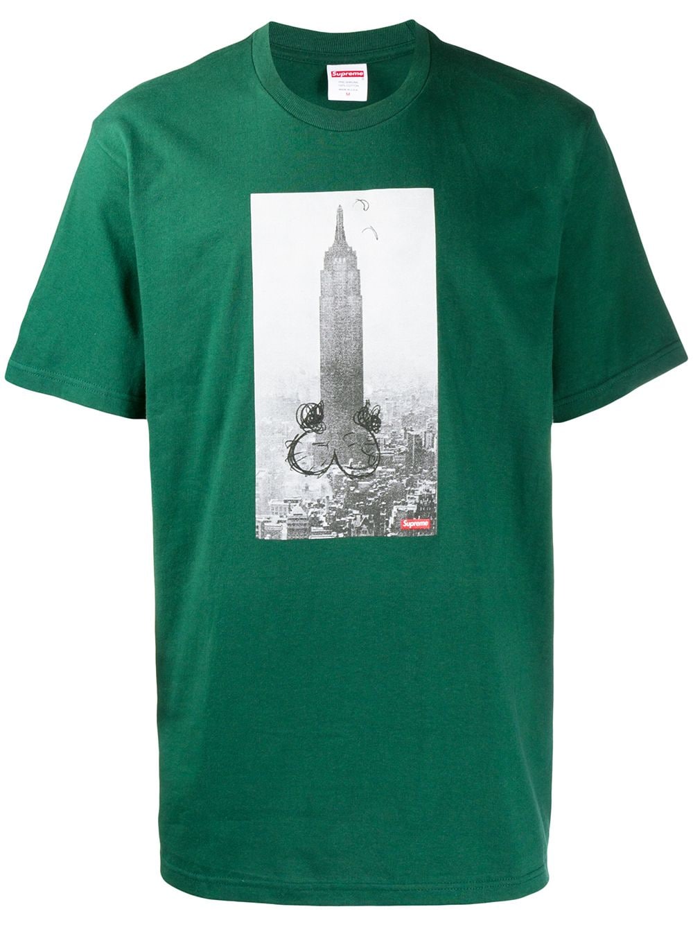 supreme empire state building t shirt