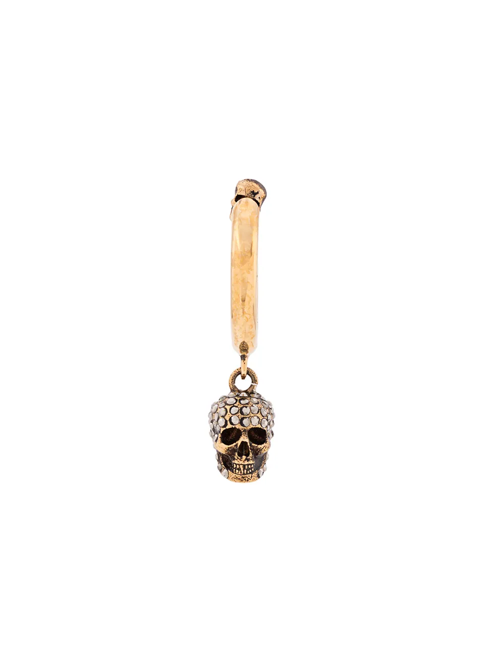 Alexander McQueen серьга с подвеской Skull 24150₽