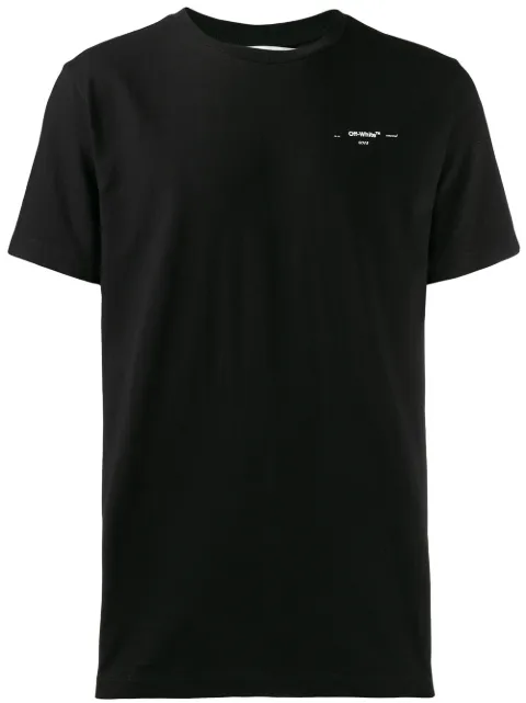 Click to view more detailed imagery on our partner's website Off-white Unfinished Arrow Short Sleeve T-shirt In Black