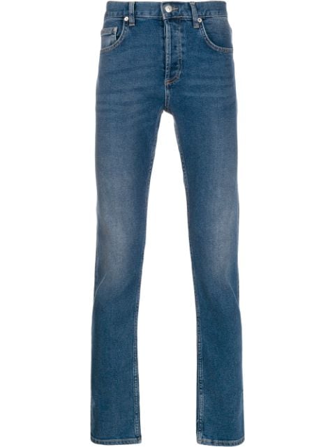 SANDRO jeans slim con efecto lavado 