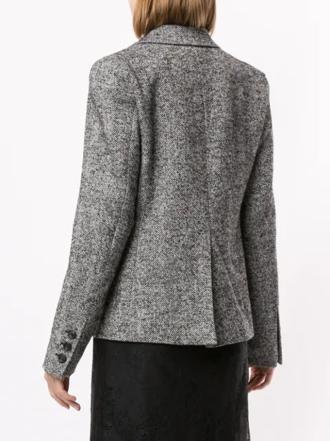 N°21 CHEVRON KNIT BLAZER