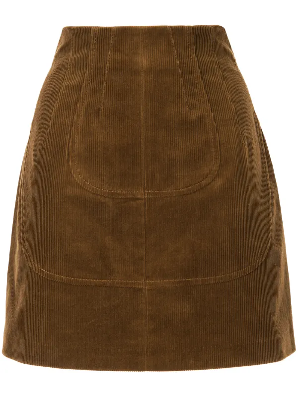 express corduroy skirt