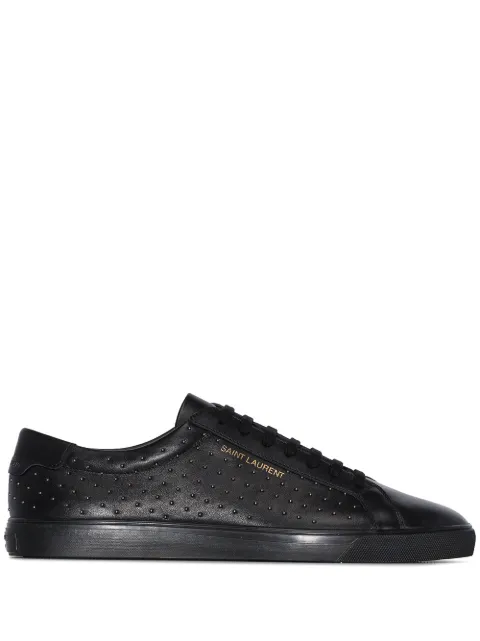saint laurent andy studded sneaker