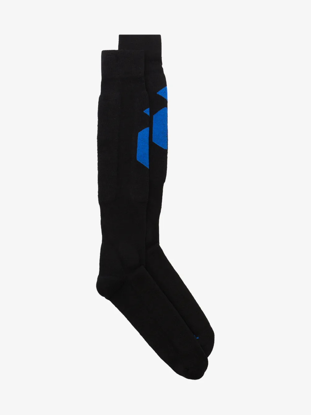 Peak Performance Black And Blue Pro Ski Socks In Black