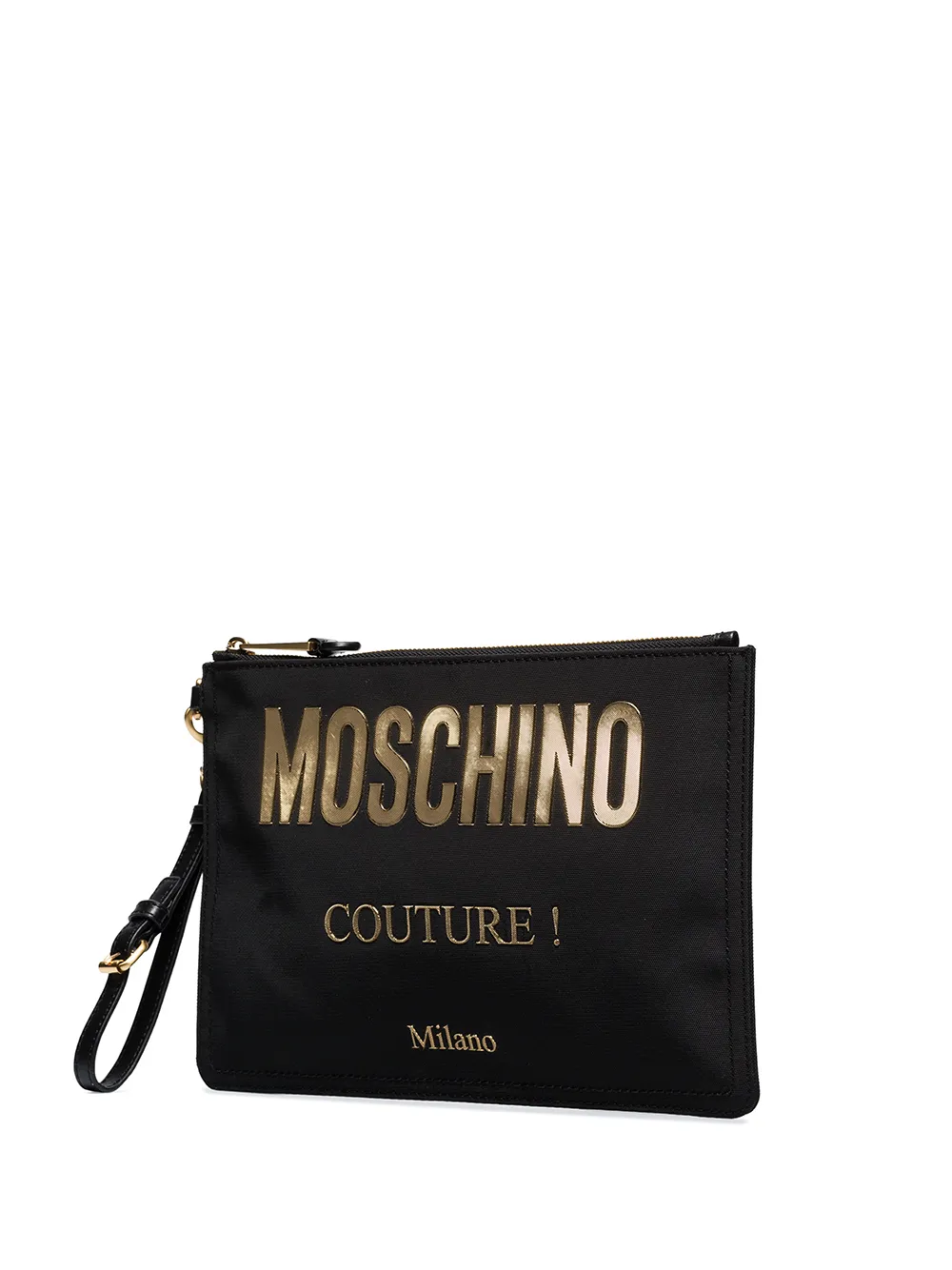 фото Moschino клатч с логотипом