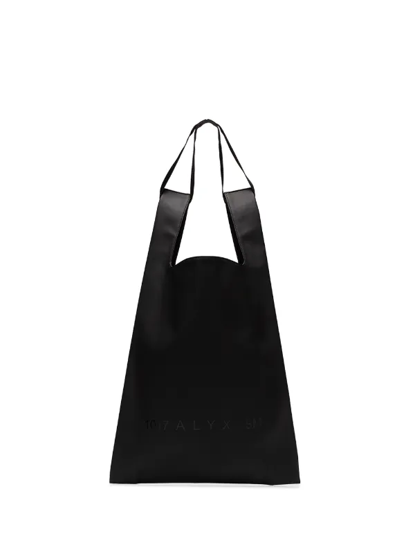 1017 ALYX 9SM Logo Printed Tote Bag | Black | FARFETCH