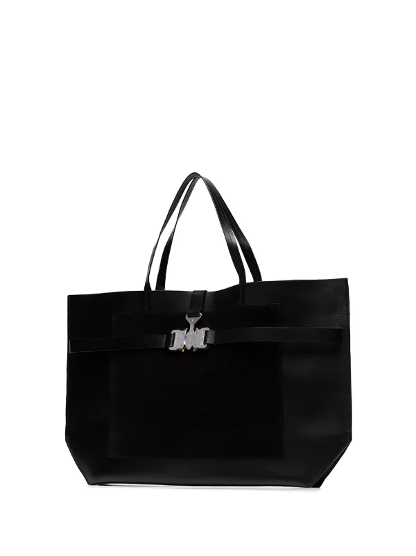 1017 ALYX 9SM tri-buckle Tote | Black | FARFETCH