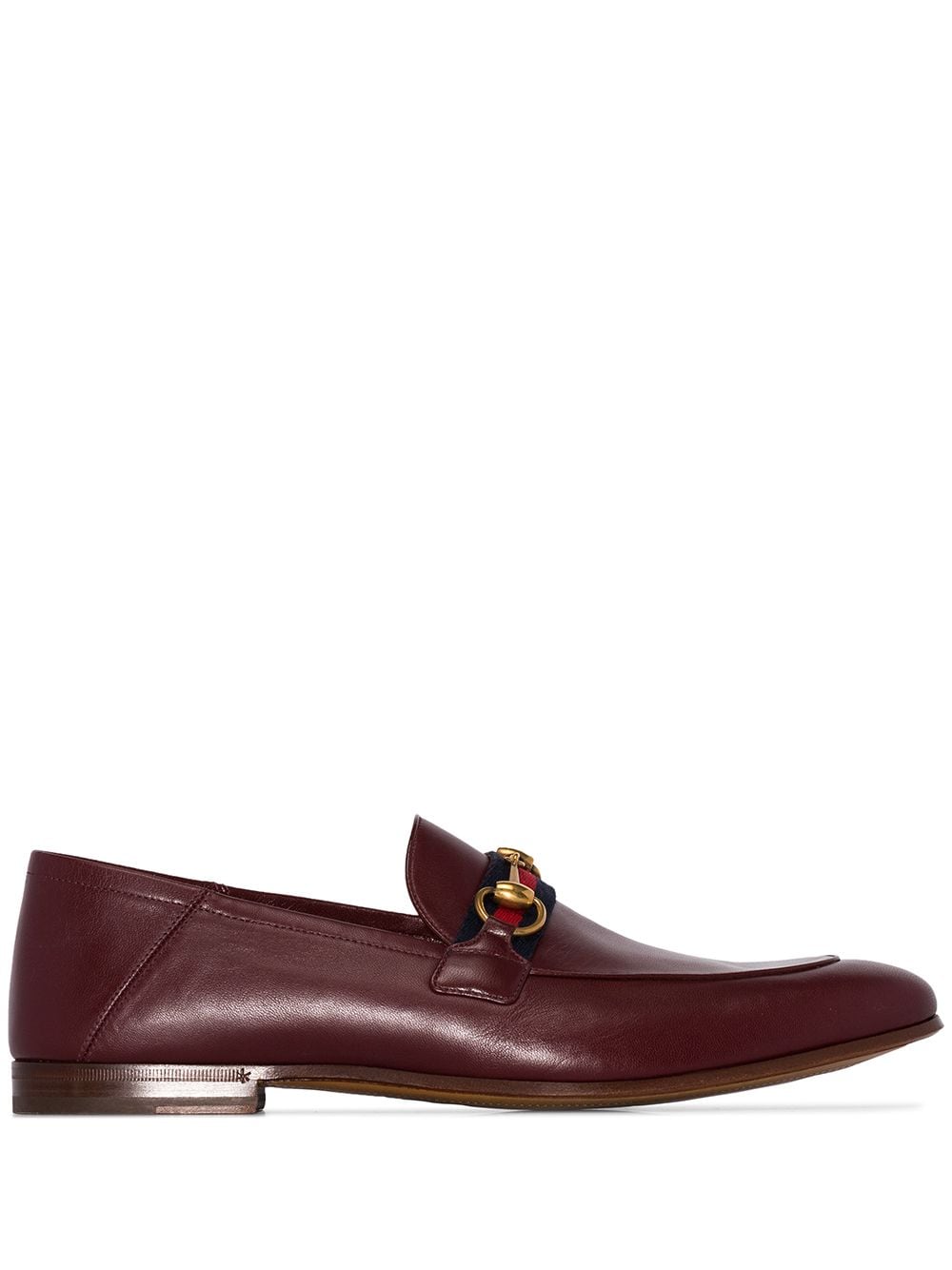 Gucci brixton cheap loafer brown