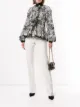 Image 2 of Giambattista Valli floral zipped blouse