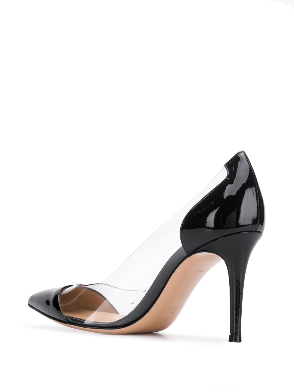 Shop Gianvito Rossi Stiletto Pumps In Black