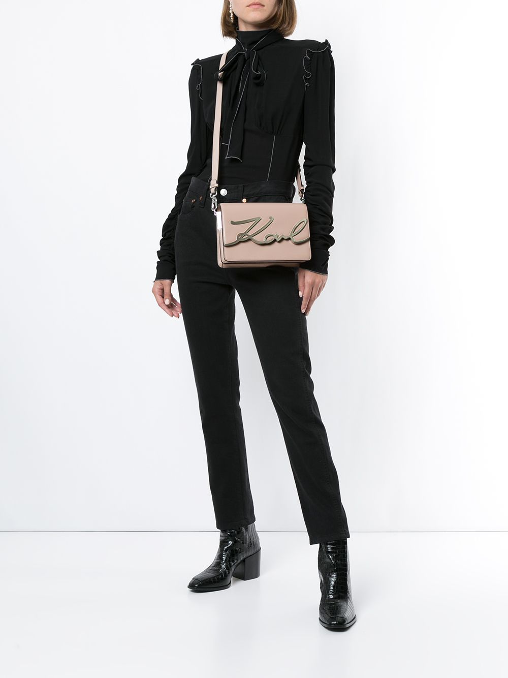 фото Karl Lagerfeld K/Signature shoulder bag