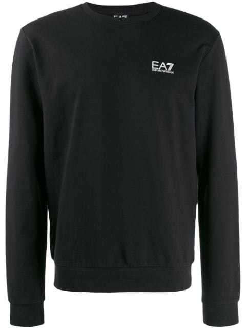 Ea7 Emporio Armani printed logo sweatshirt
