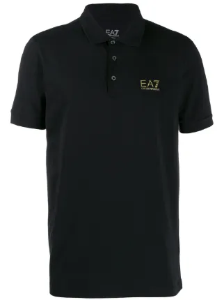 Ea7 Emporio Armani Logo Polo Shirt Farfetch