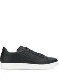Ea7 Emporio Armani logo low-top sneakers - Black