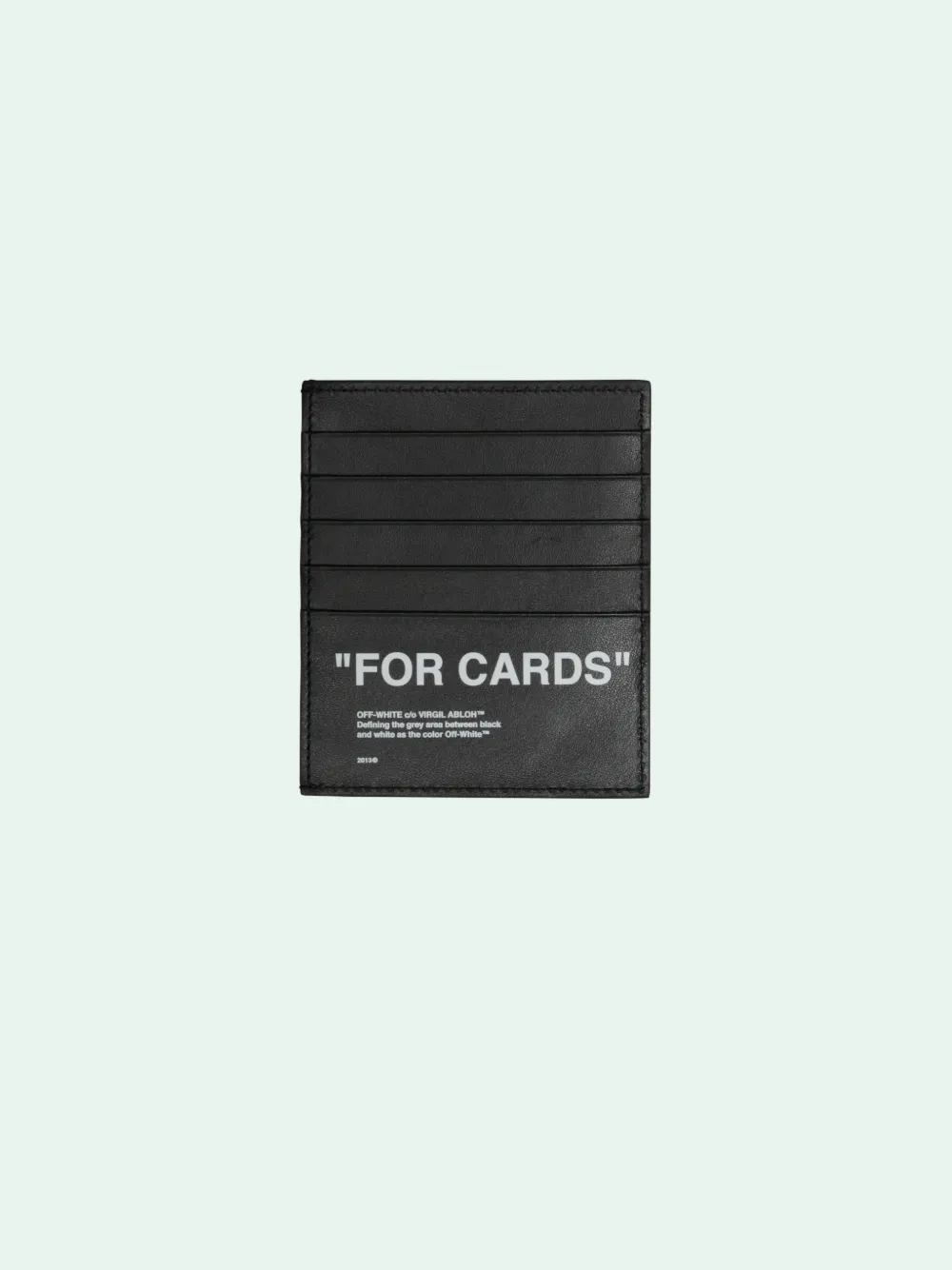 BOLD QUOTE CARD HOLDER OffWhite™ Official Site
