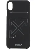 Off-White iPhone XS case - Black