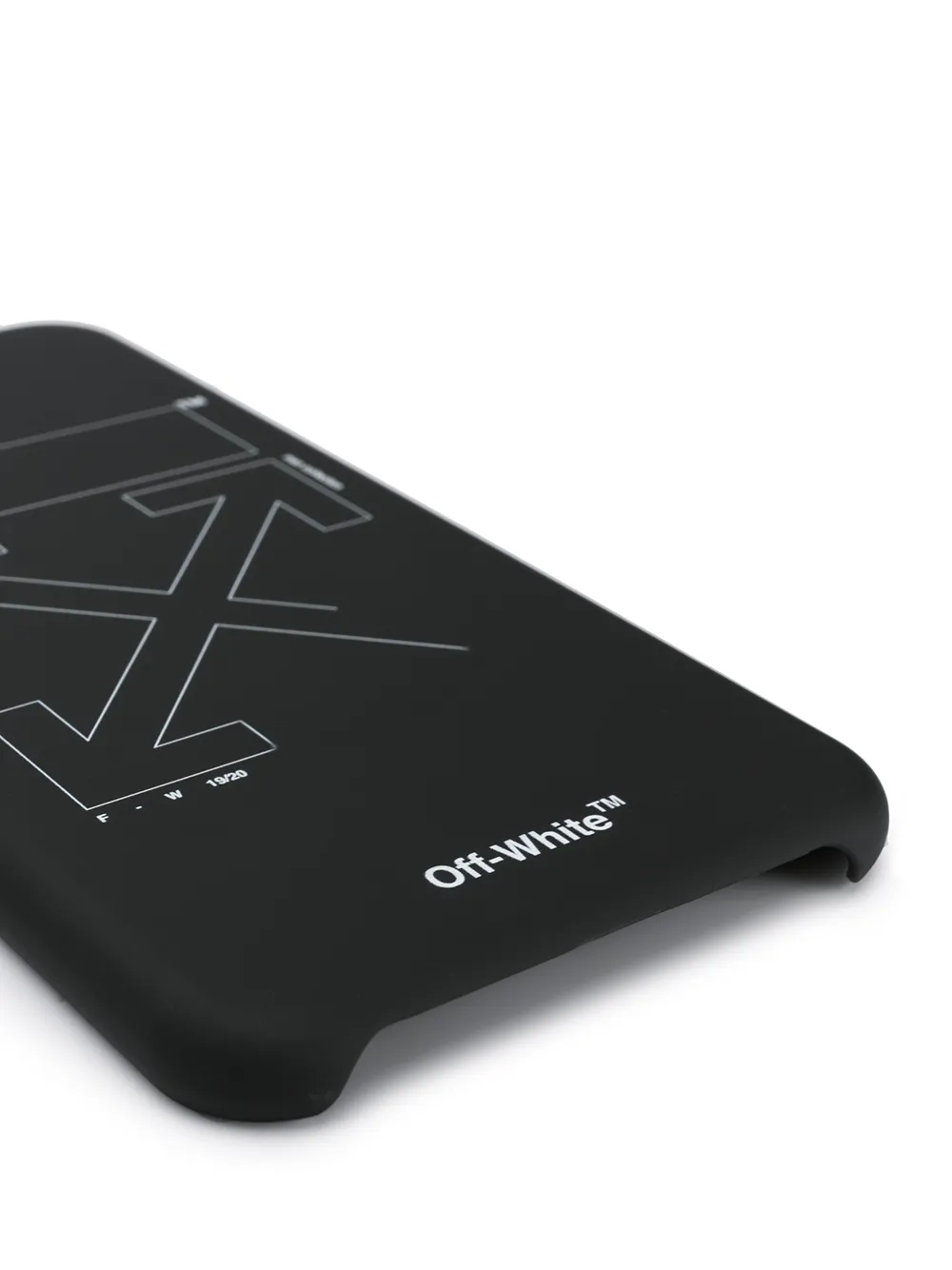 Off-White iPhone XS max hoesje Zwart