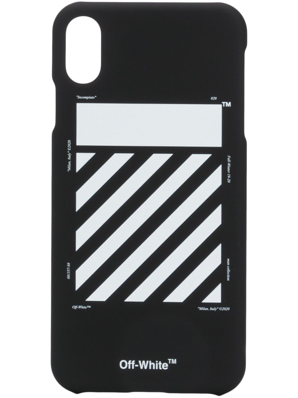 фото Off-white чехол для iphone xs с логотипом