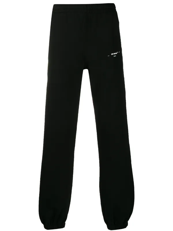 off white black joggers