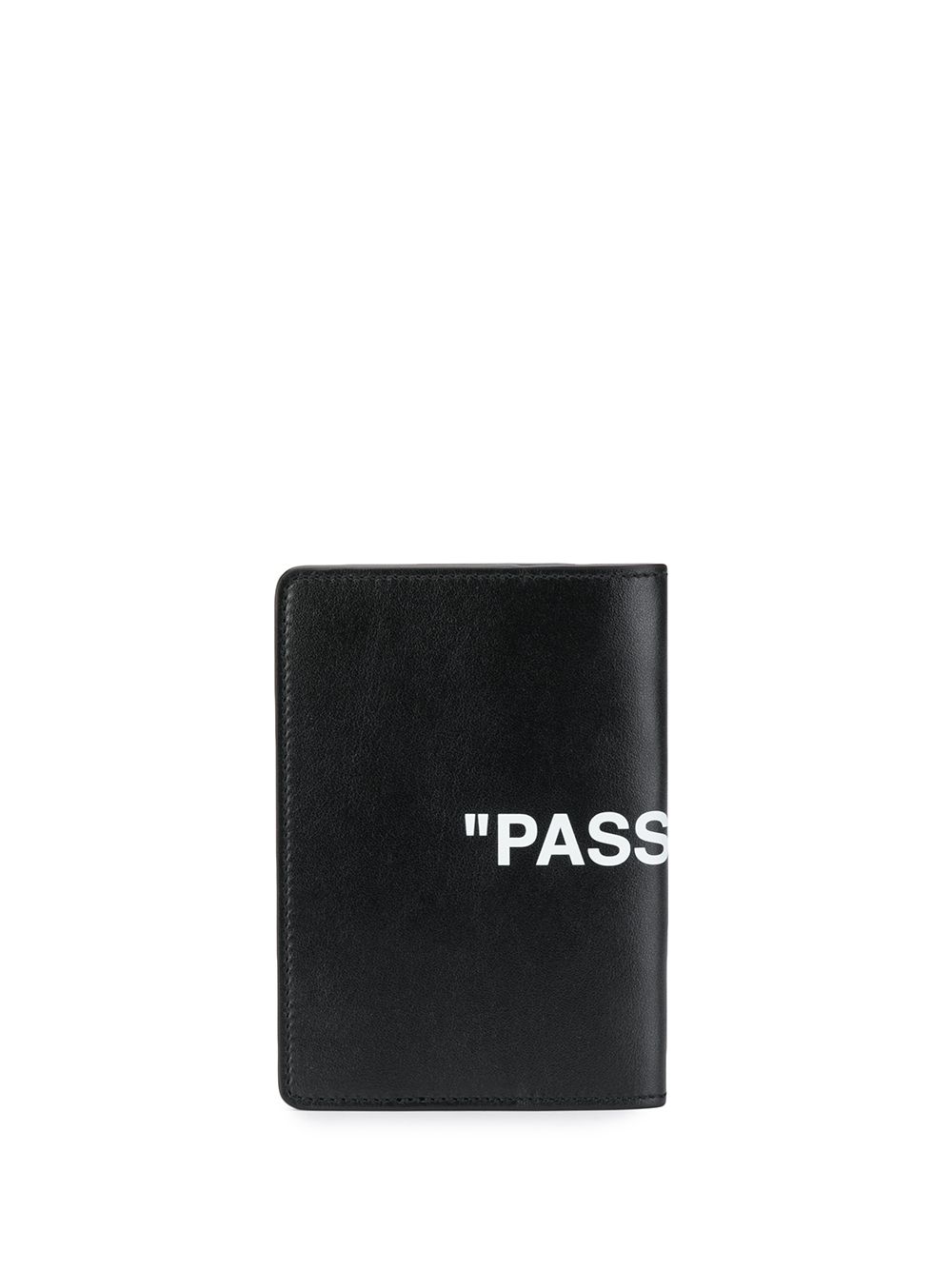 фото Off-White обложка для паспорта с принтом