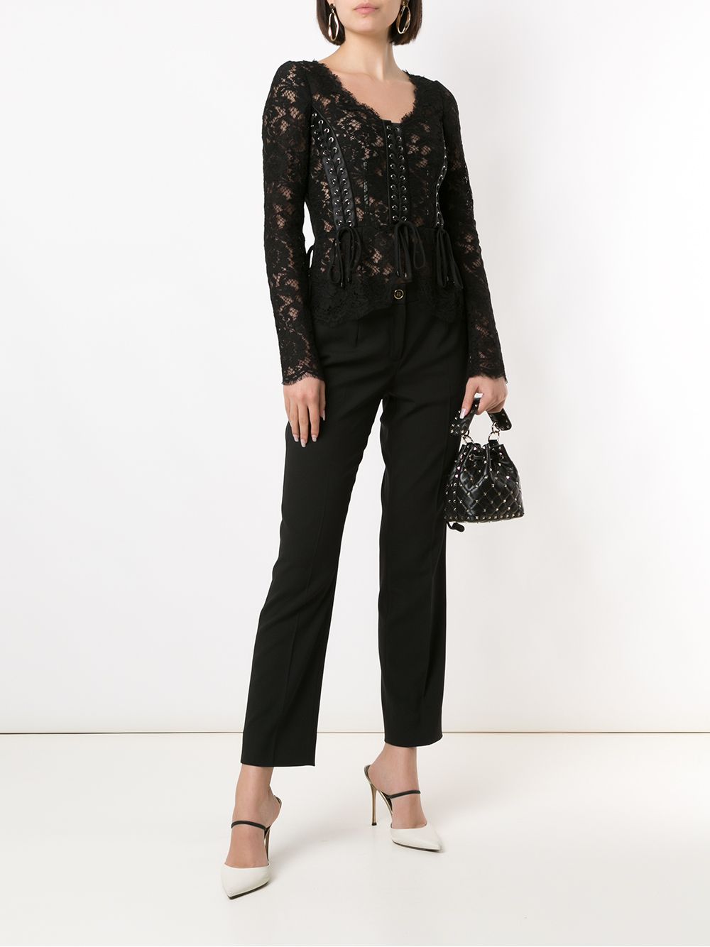 Dolce & Gabbana Straight pantalon - Zwart
