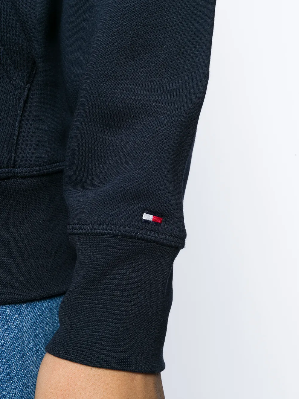 Tommy Hilfiger Embroidered Logo Hoodie - Farfetch