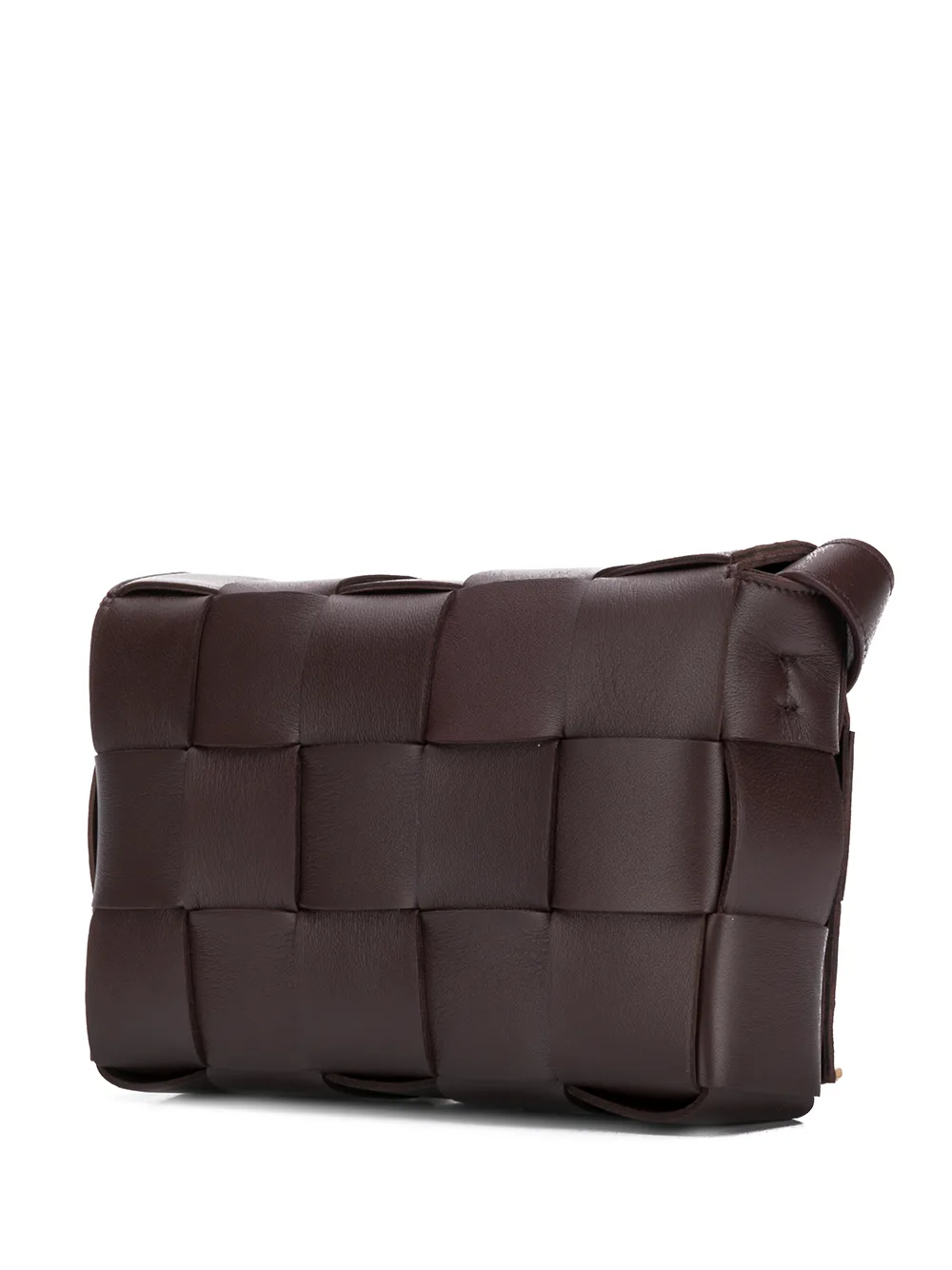 фото Bottega veneta сумка через плечо с плетением intrecciato