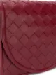 Bottega Veneta Intrecciato-Umhängetasche mit Klappe