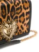 Dolce & Gabbana leopard print Devotion shoulder bag