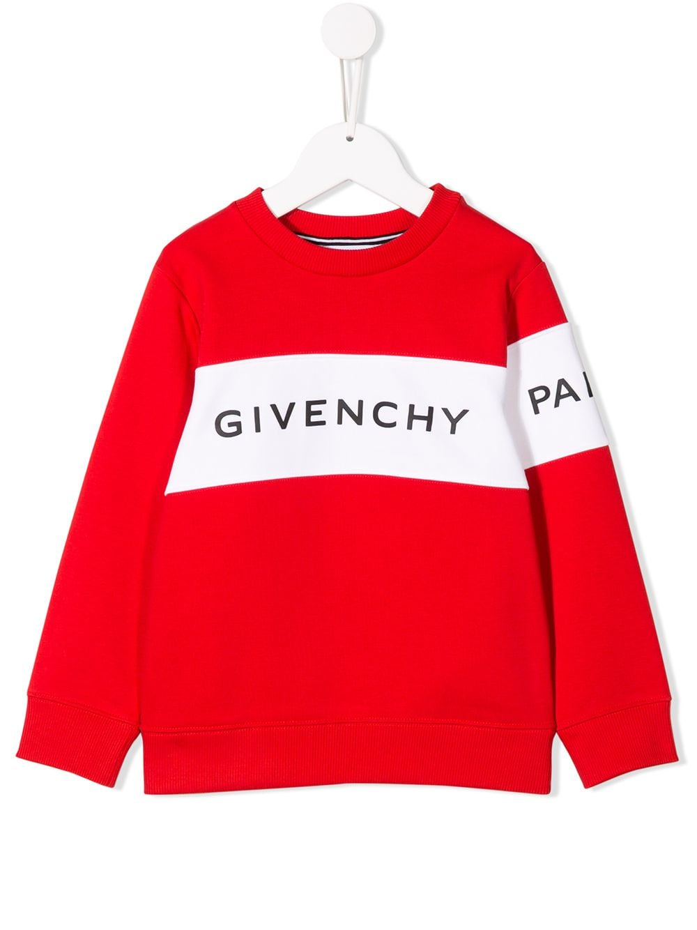 фото Givenchy kids толстовка в полоску с логотипом