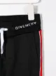 Givenchy Kids بنطال رياضي بحزام خصر بشعار