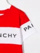 Givenchy Kids تيشيرت بشريط مزين بالشعار
