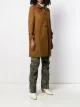 Miu Miu bow detail midi coat