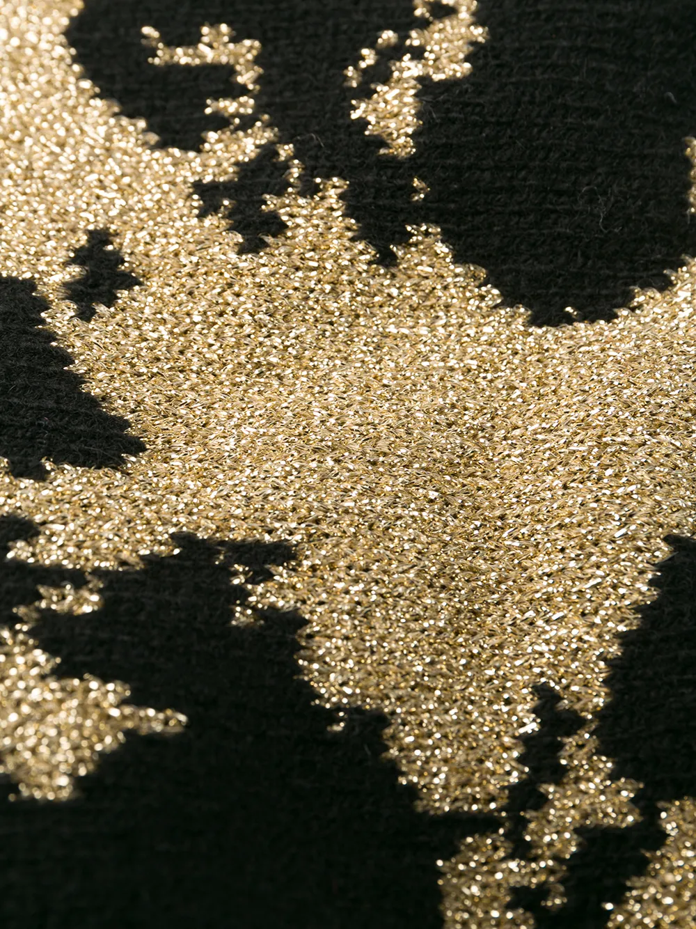 Alberta Ferretti Trui met print Zwart