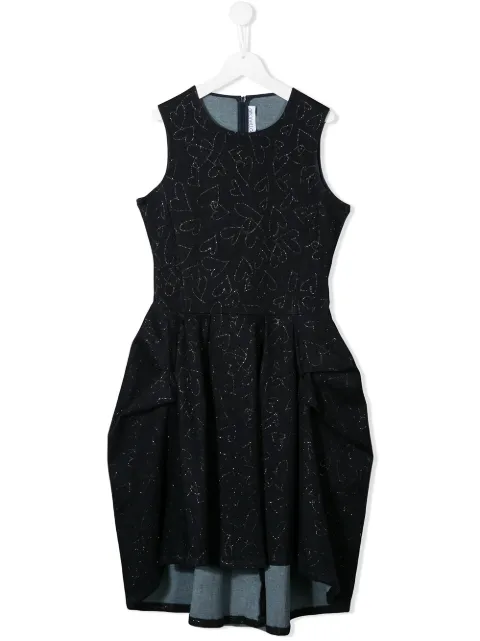 Click to view more detailed imagery on our partner's website Simonetta Kids' Knee-length Swing Dress In Blue