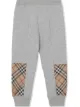 Burberry Kids بنطال رياضي بكاروهات كلاسيكية