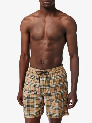 burberry swimsuit mens brown