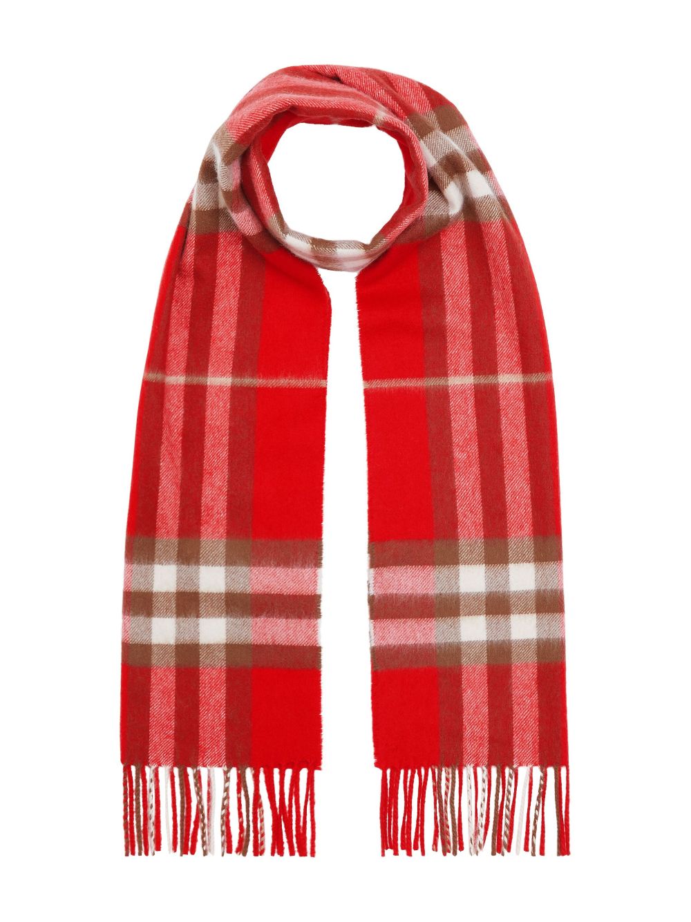 Cheap Burberry The classic check cashmere scarf Women