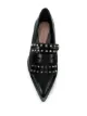Alexander McQueen punk fringed moccasins