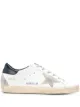 Image 1 of Golden Goose distressed finish low top sneakers