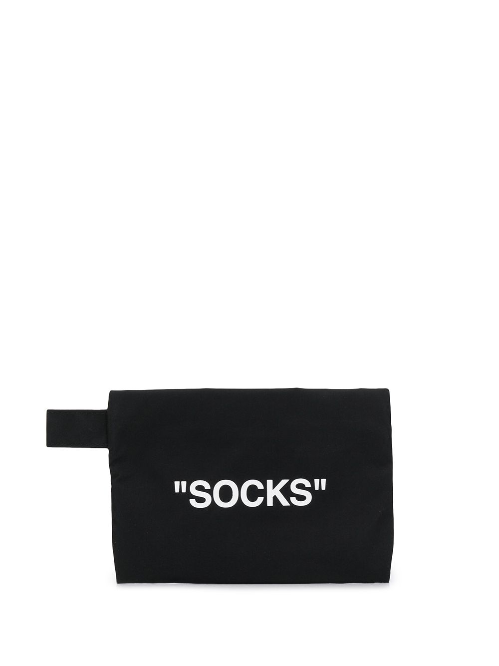 фото Off-White клатч с принтом Socks