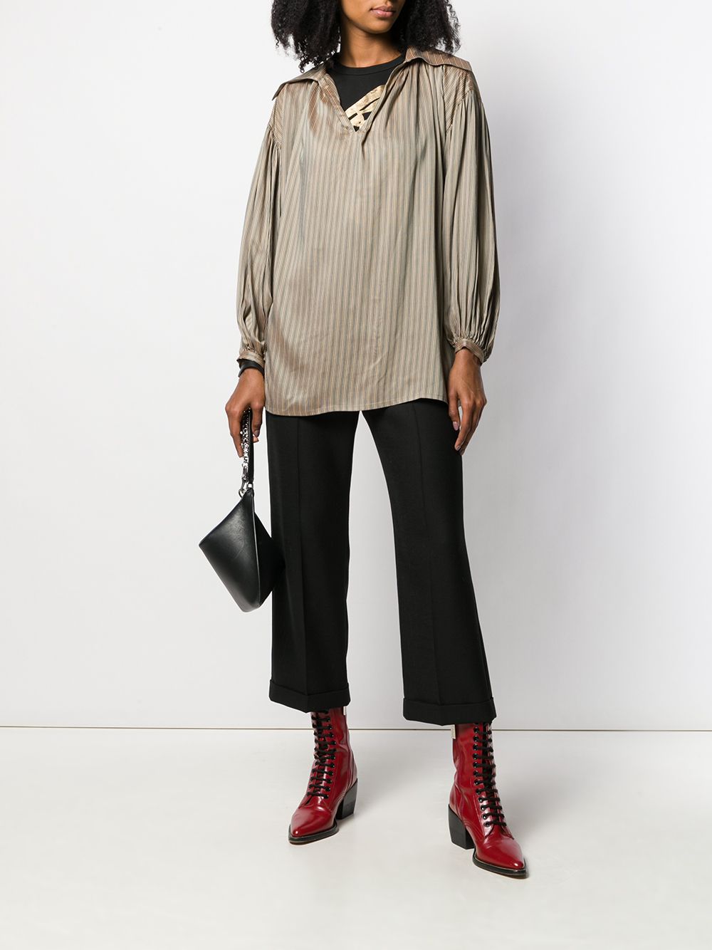 фото Vivienne Westwood Anglomania рубашка в полоску