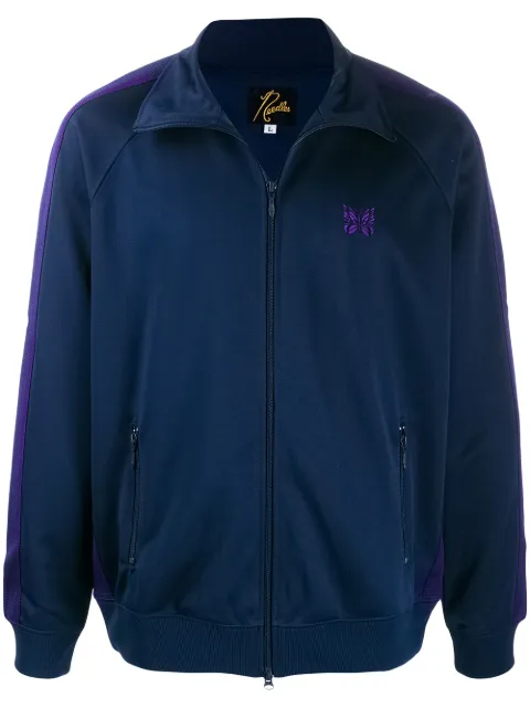 Needles embroidered logo track jacket